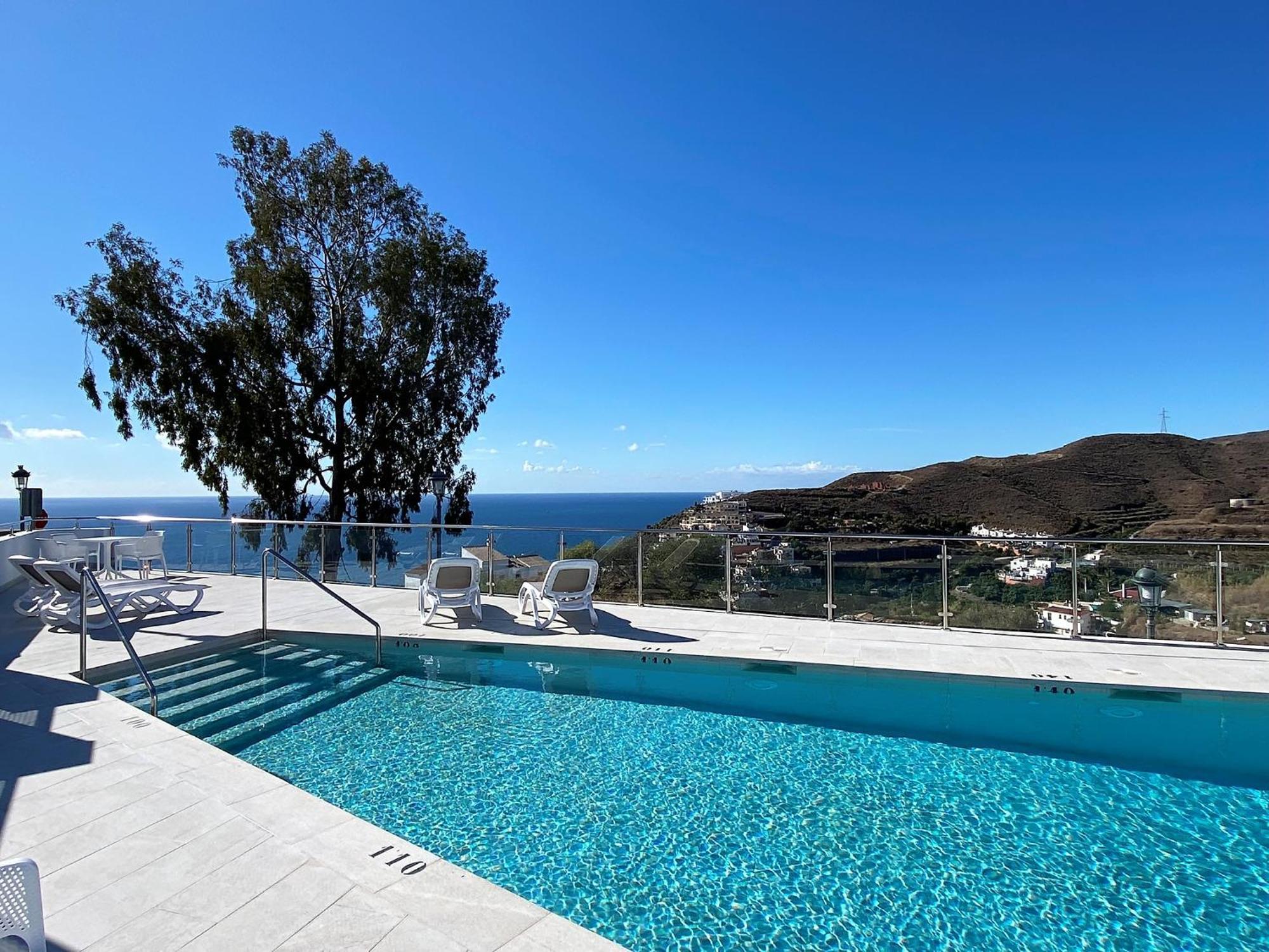 Апартаменты Penthouse Balcon Del Mar 121 Casasol Нерха Экстерьер фото